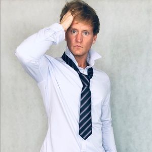 VanHeusen Men,  Tie, purple and black,